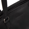 Leren Shoulder Bag Zwart Marvos