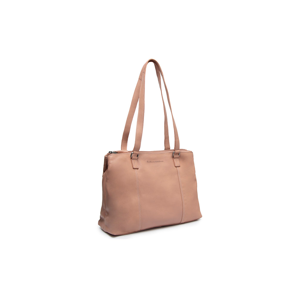 Leather Shoulder Bag Vintage Rose Marvos