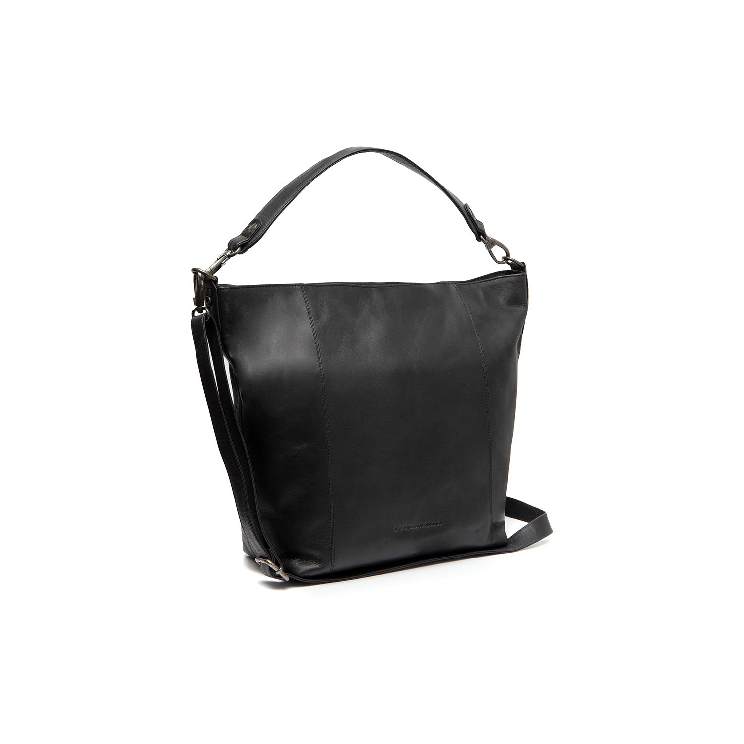 Leather Shoulder Bag Black Zira