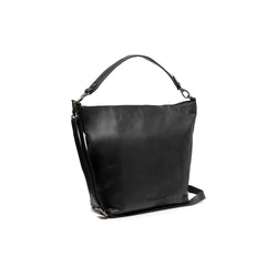 Leather Shoulder Bag Black Zira