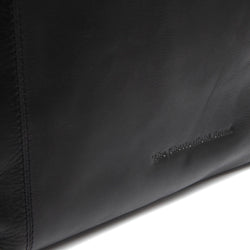 Leather Shoulder Bag Black Zira