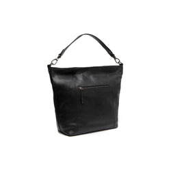 Leather Shoulder Bag Black Zira