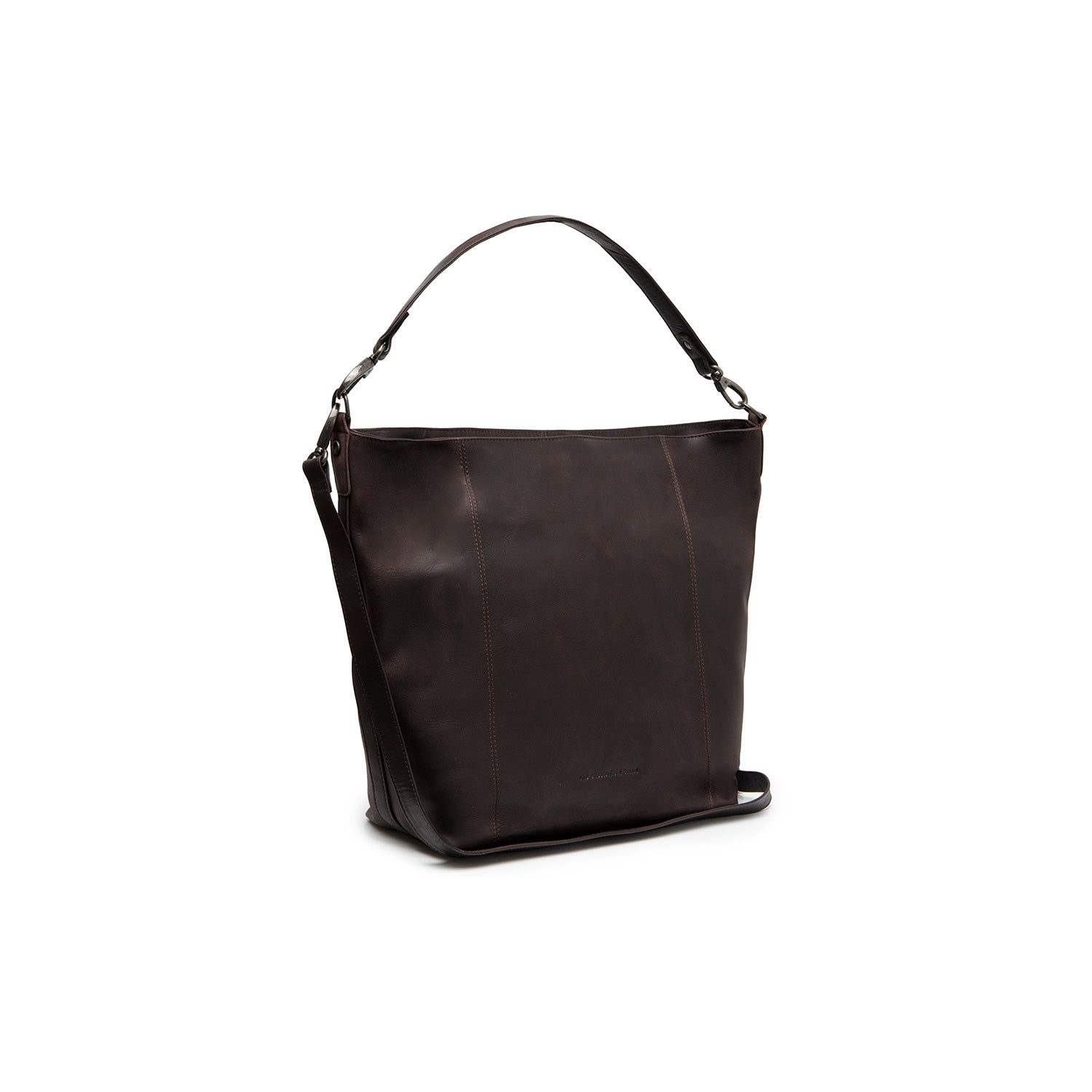 Leather Shoulder Bag Brown Zira