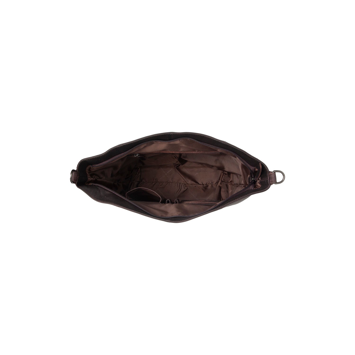 Leather Shoulder Bag Brown Zira