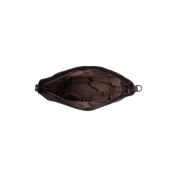 Leather Shoulder Bag Brown Zira