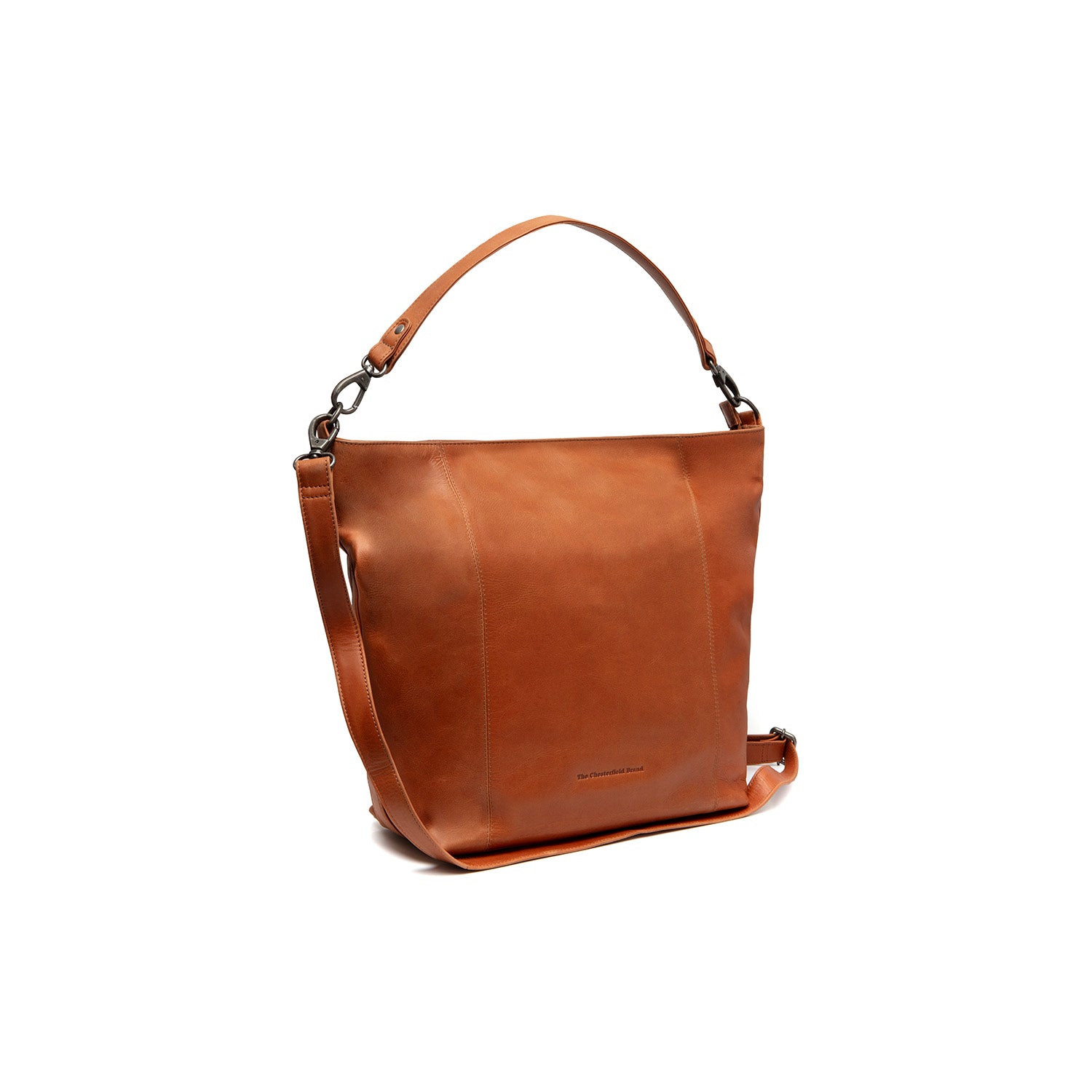 Leather Shoulder Bag Cognac Zira