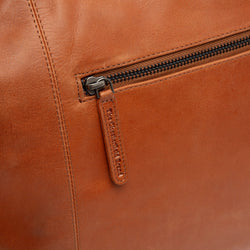 Leather Shoulder Bag Cognac Zira