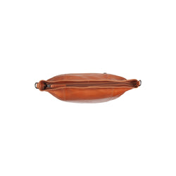 Leather Shoulder Bag Cognac Zira