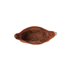 Leather Shoulder Bag Cognac Zira