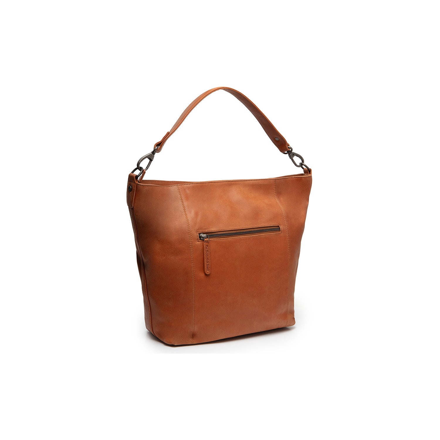 Leather Shoulder Bag Cognac Zira