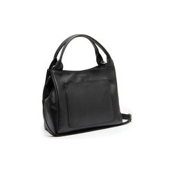 Leather Shoulder Bag Black Tenara