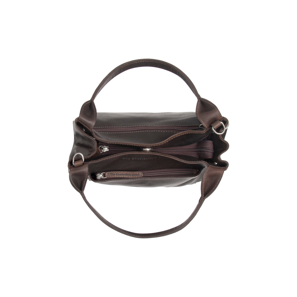 Leather Handbag Brown Tenara