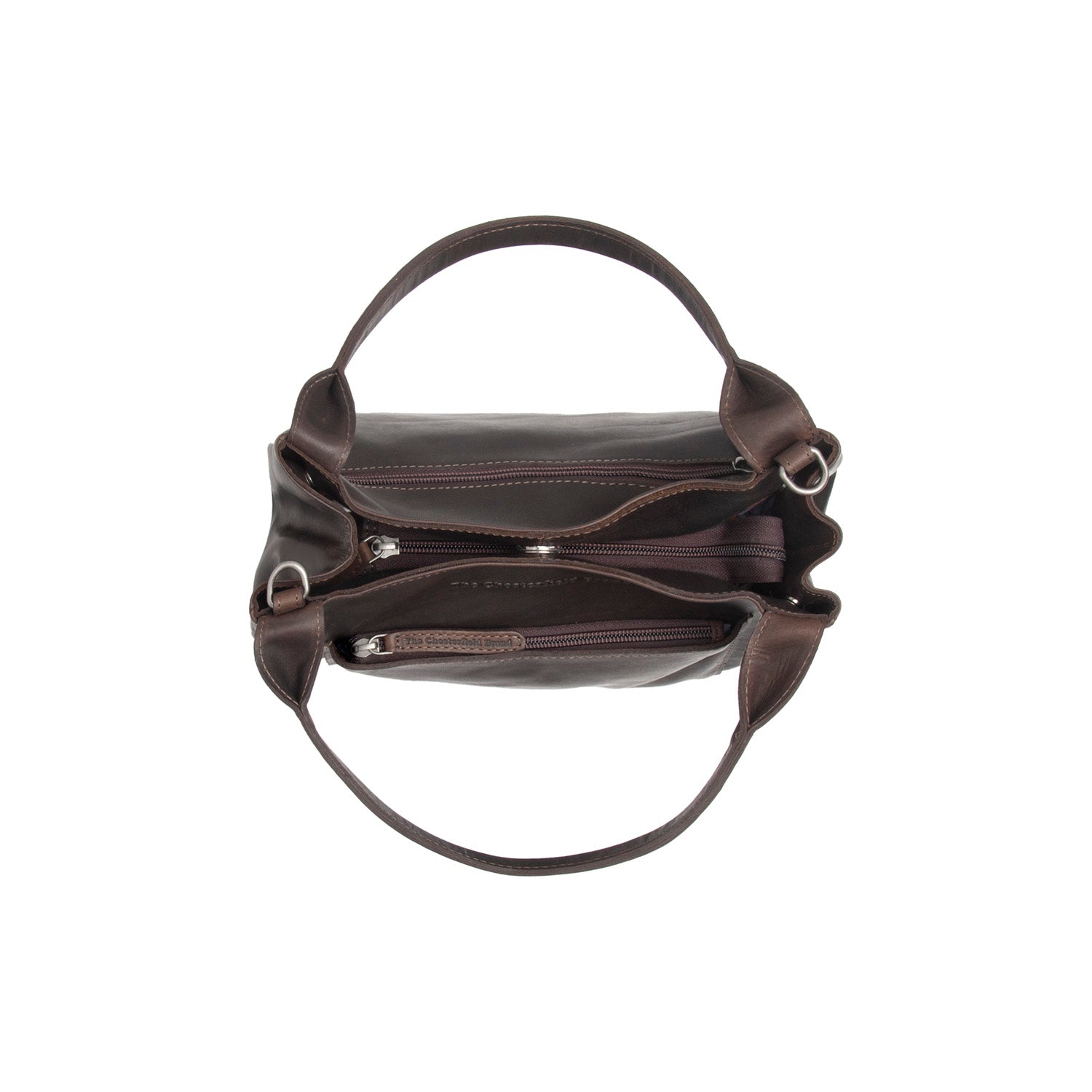 Leren Schoudertas Bruin Tenara
