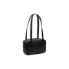 Leren Shoulder Bag Zwart Fenno