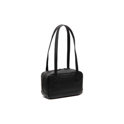 Leather Shoulder Bag Black Fenno