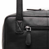 Leren Shoulder Bag Zwart Fenno