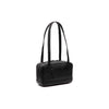 Leren Shoulder Bag Zwart Fenno
