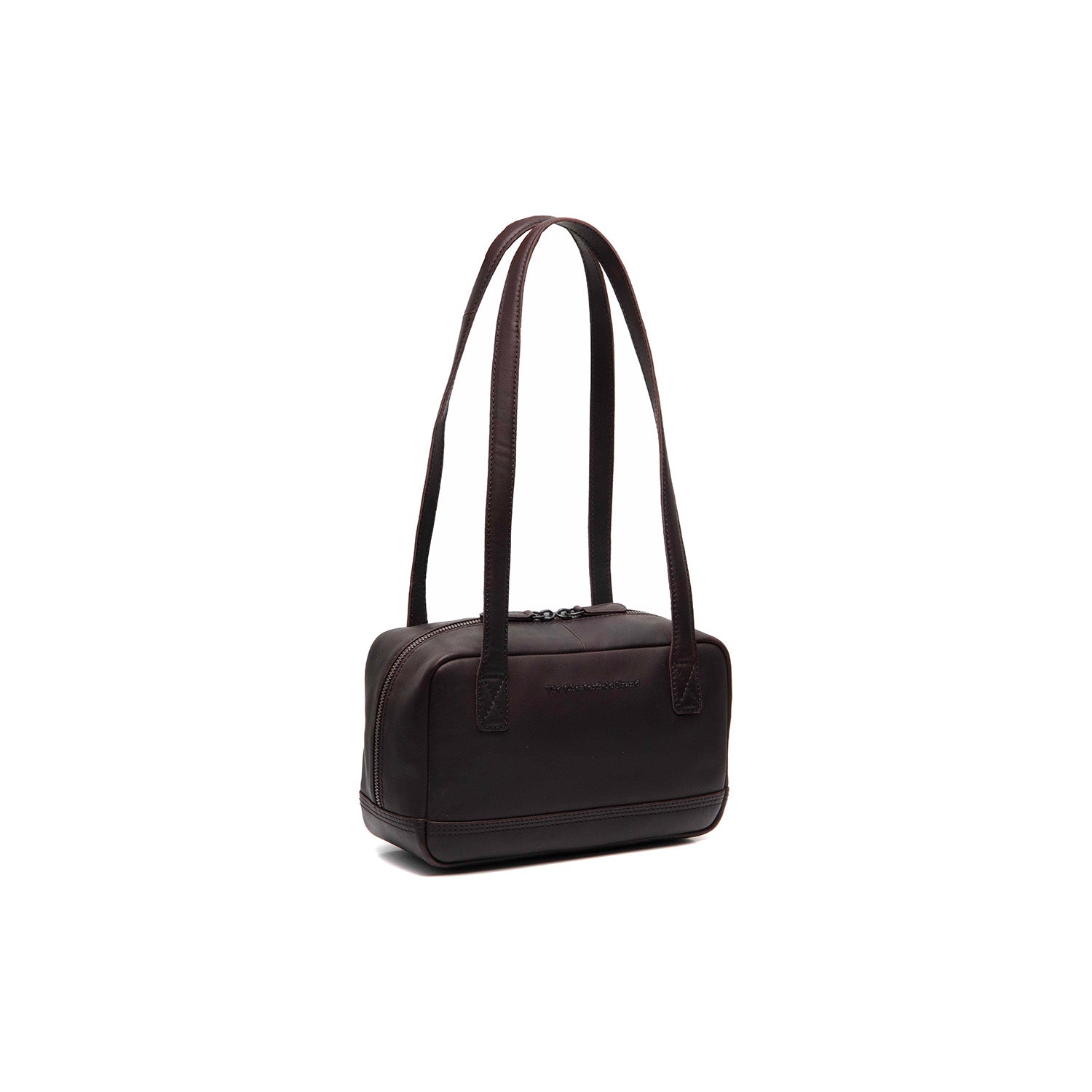 Leren Shoulder Bag Bruin Fenno