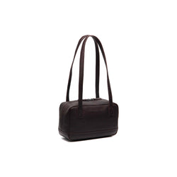 Leather Shoulder Bag Brown Fenno