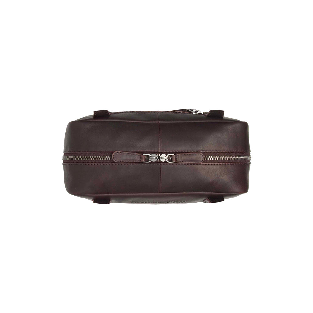 Leather Shoulder Bag Brown Fenno