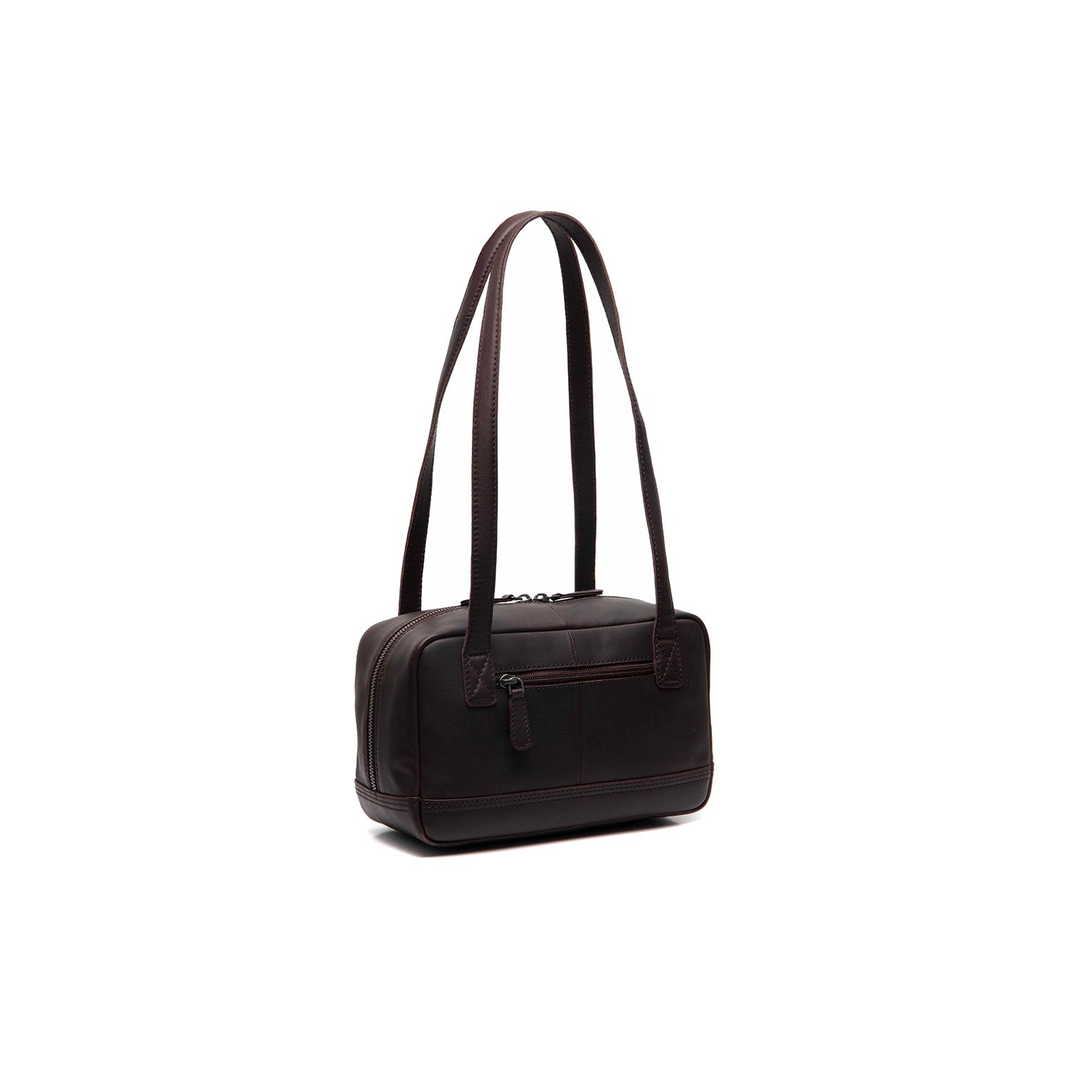 Leren Shoulder Bag Bruin Fenno