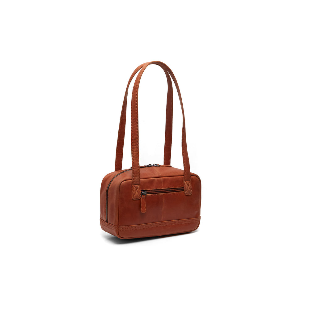 Leather Shoulder Bag Cognac Fenno