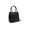 Leather Shoulder Bag Black Solvin