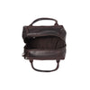 Leather Shoulder Bag Brown Solvin