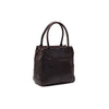 Leather Shoulder Bag Brown Solvin