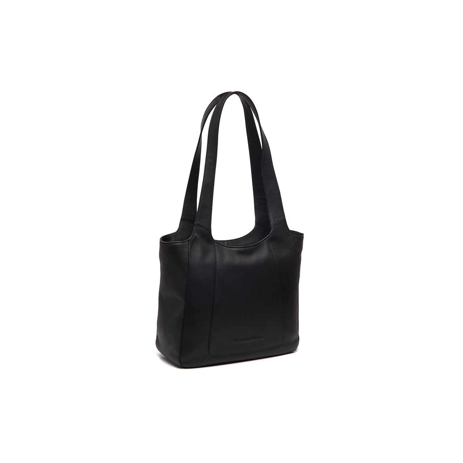 Leren Shoulder Bag Zwart Tofino