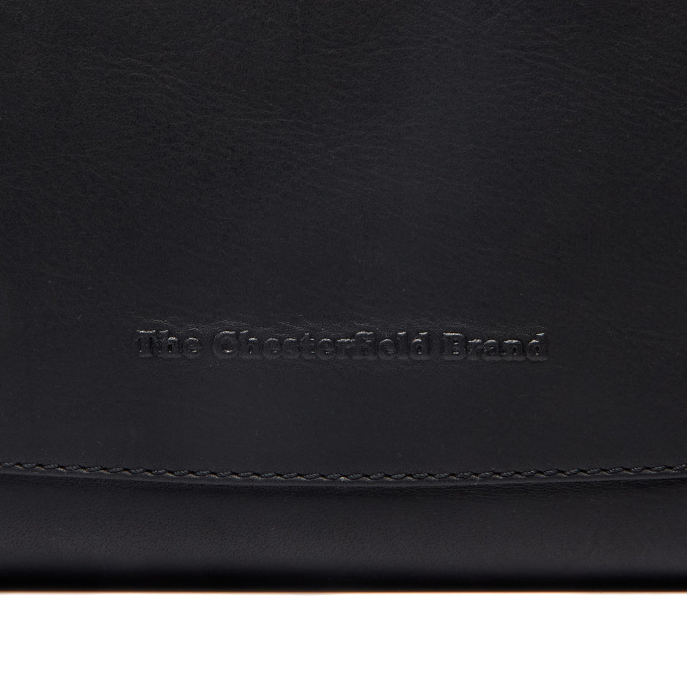 Leather Shoulder Bag Black Tofino