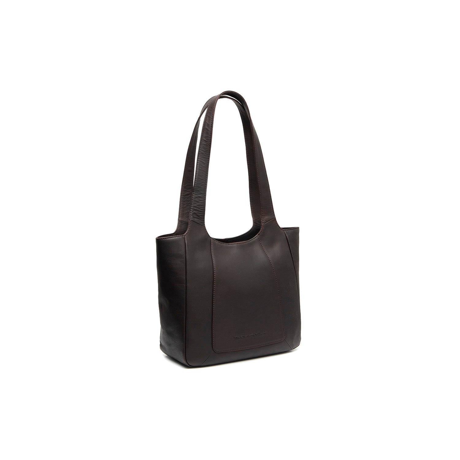 Leder Schultertasche Braun Tofino