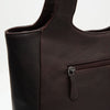 Leder Schultertasche Braun Tofino