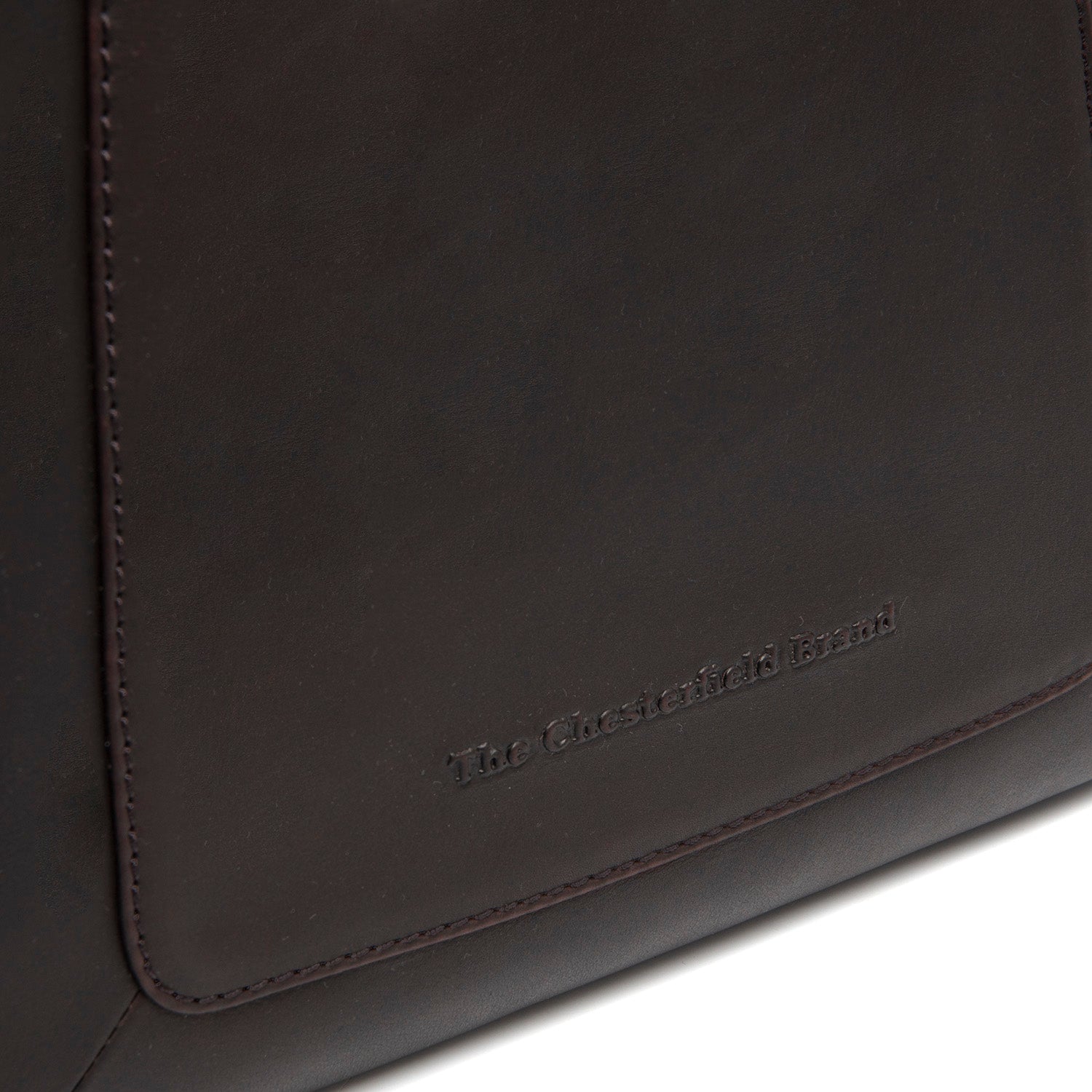 Leder Schultertasche Braun Tofino