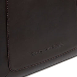 Leather Shoulder Bag Brown Tofino