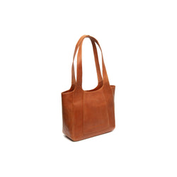 Leather Shoulder Bag Cognac Tofino