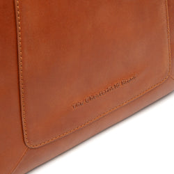 Leather Shoulder Bag Cognac Tofino