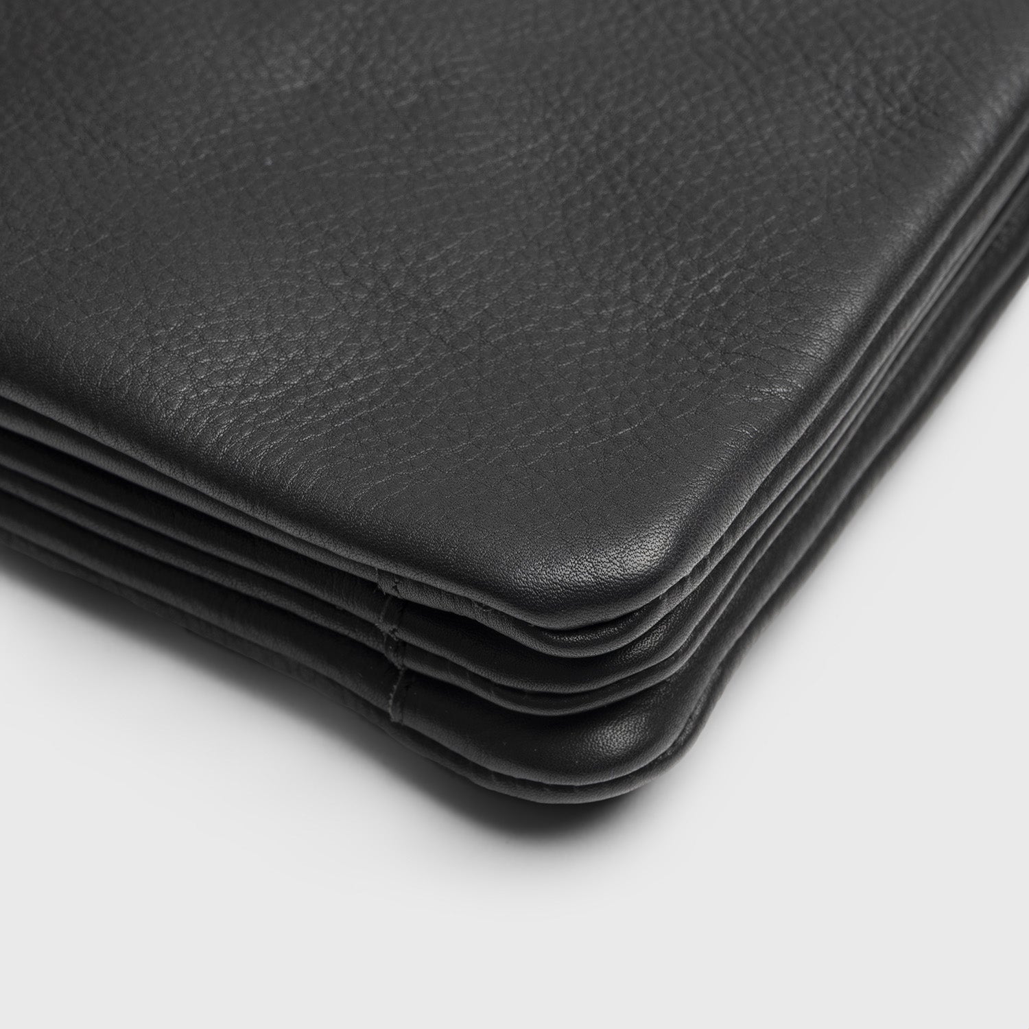 Sac Bandoulière en Cuir Noir Brisa