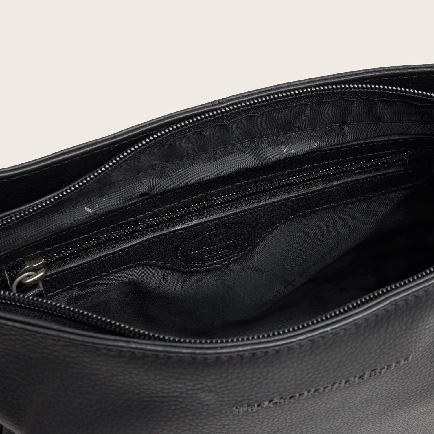 Sac Porté Épaule en Cuir Noir Maris