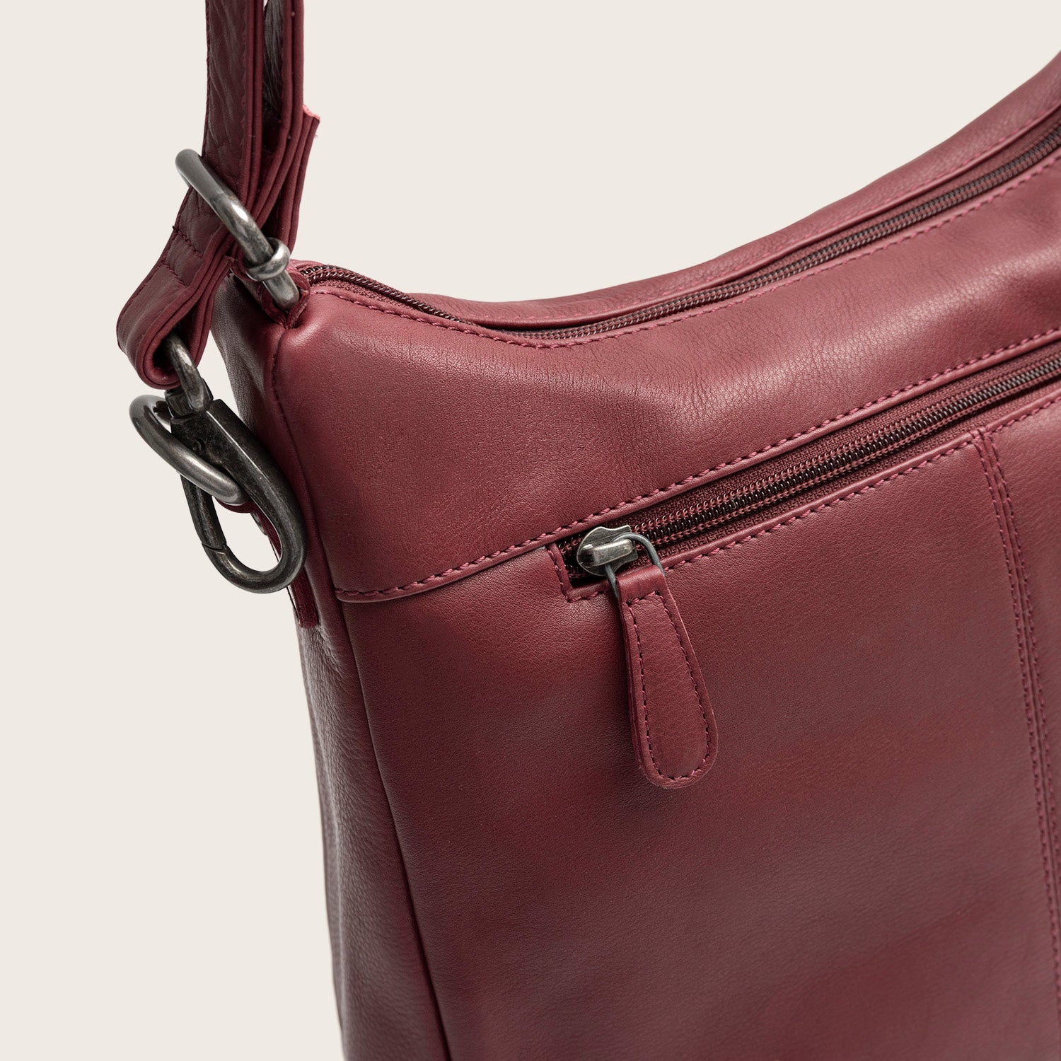 Sac Porté Épaule en Cuir Baie Azura