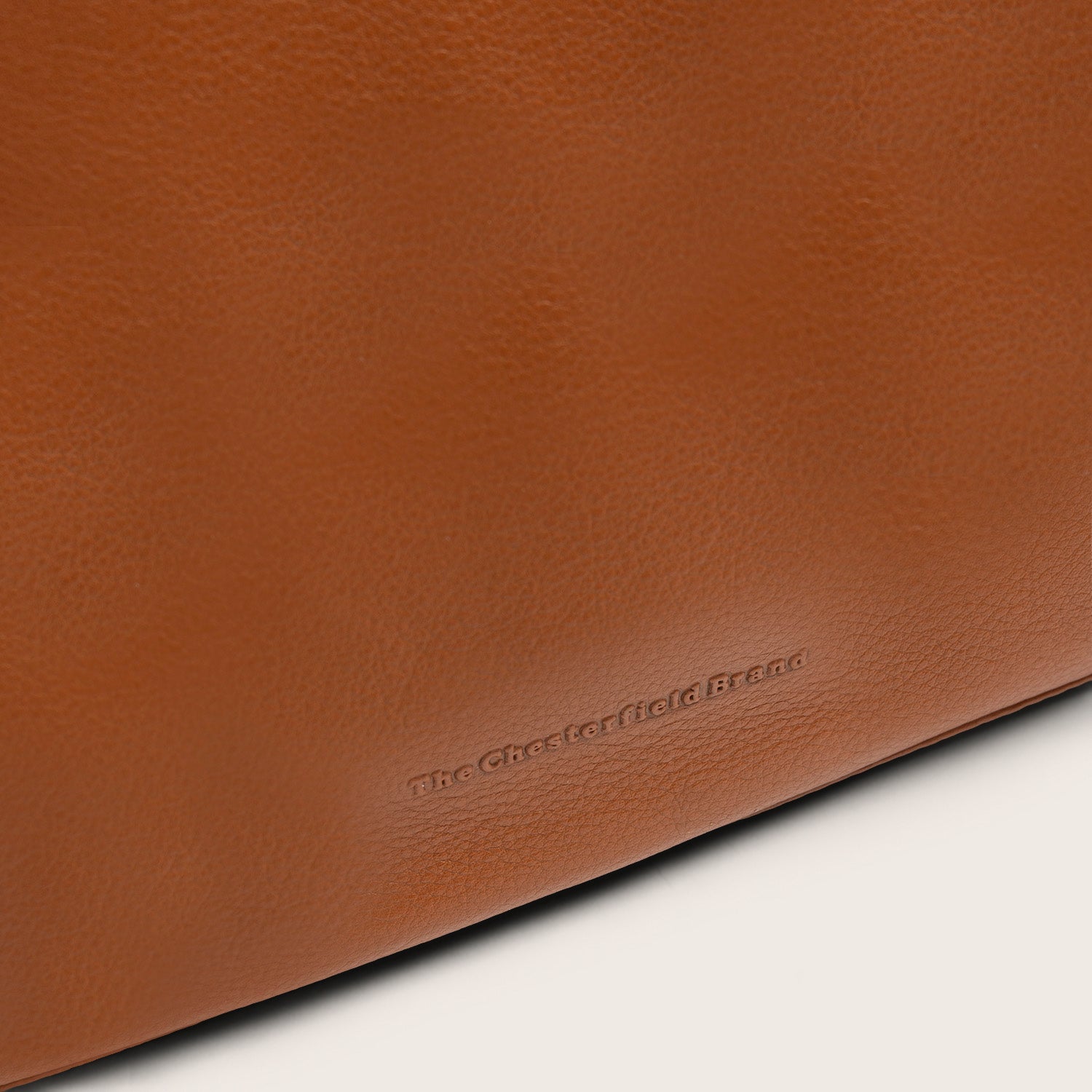 Sac Porté Épaule en Cuir Cognac Azura