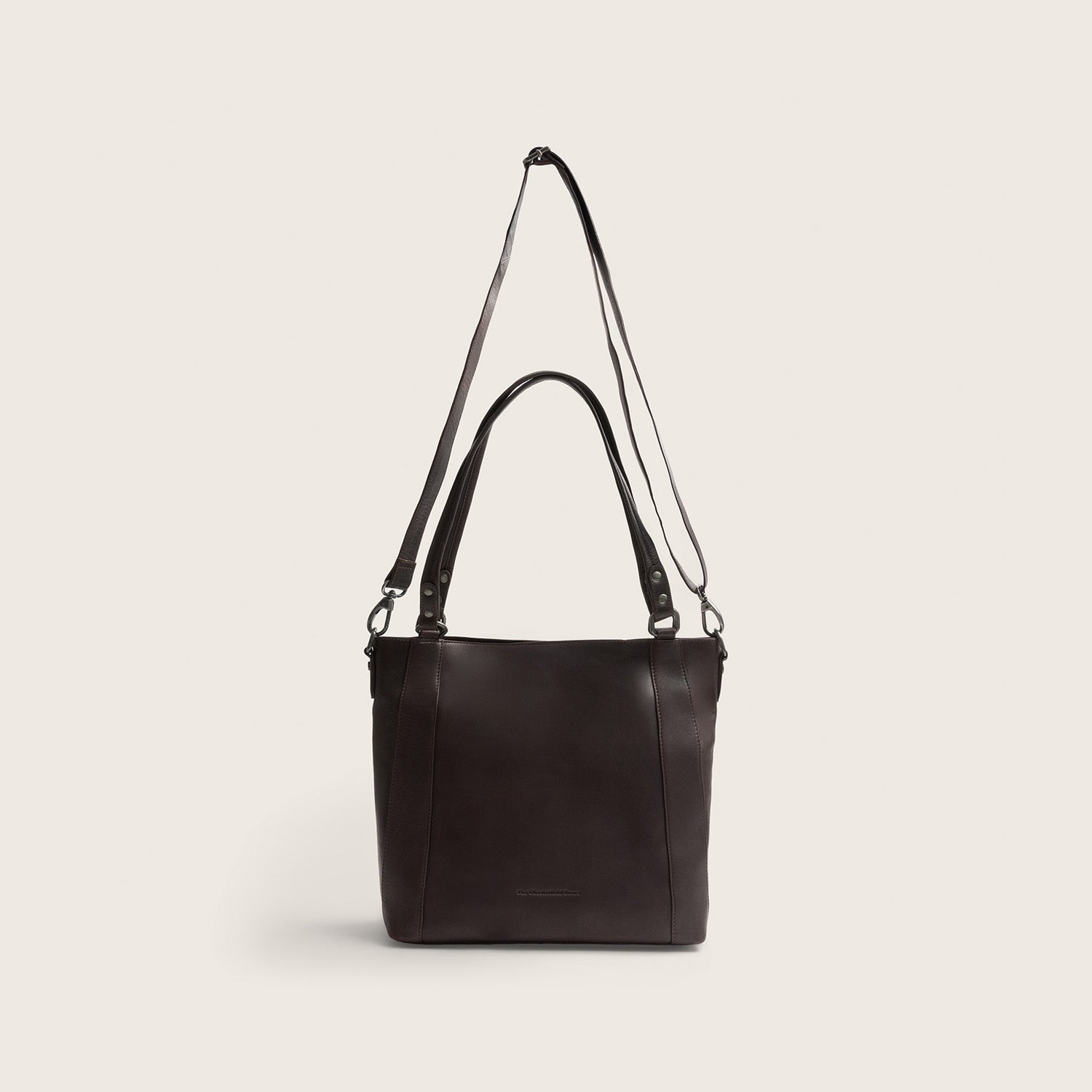 Leather Shoulder Bag Brown Elira