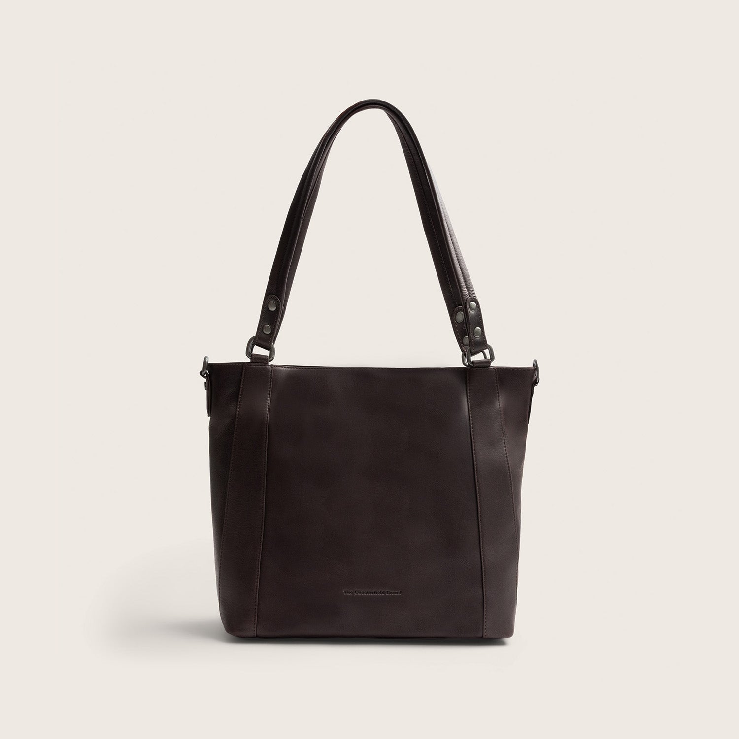 Leather Shoulder Bag Brown Elira