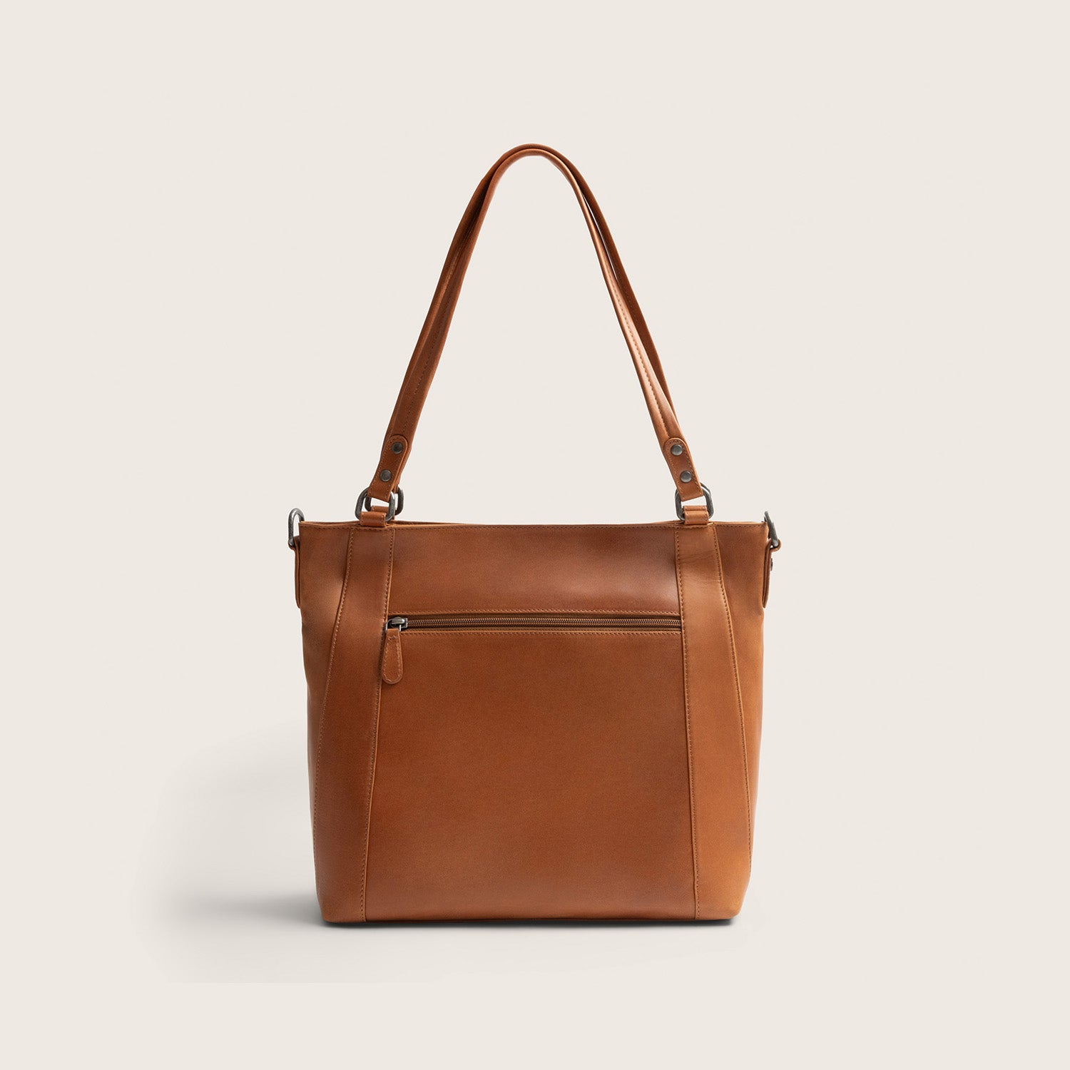 Leather Shoulder Bag Cognac Elira