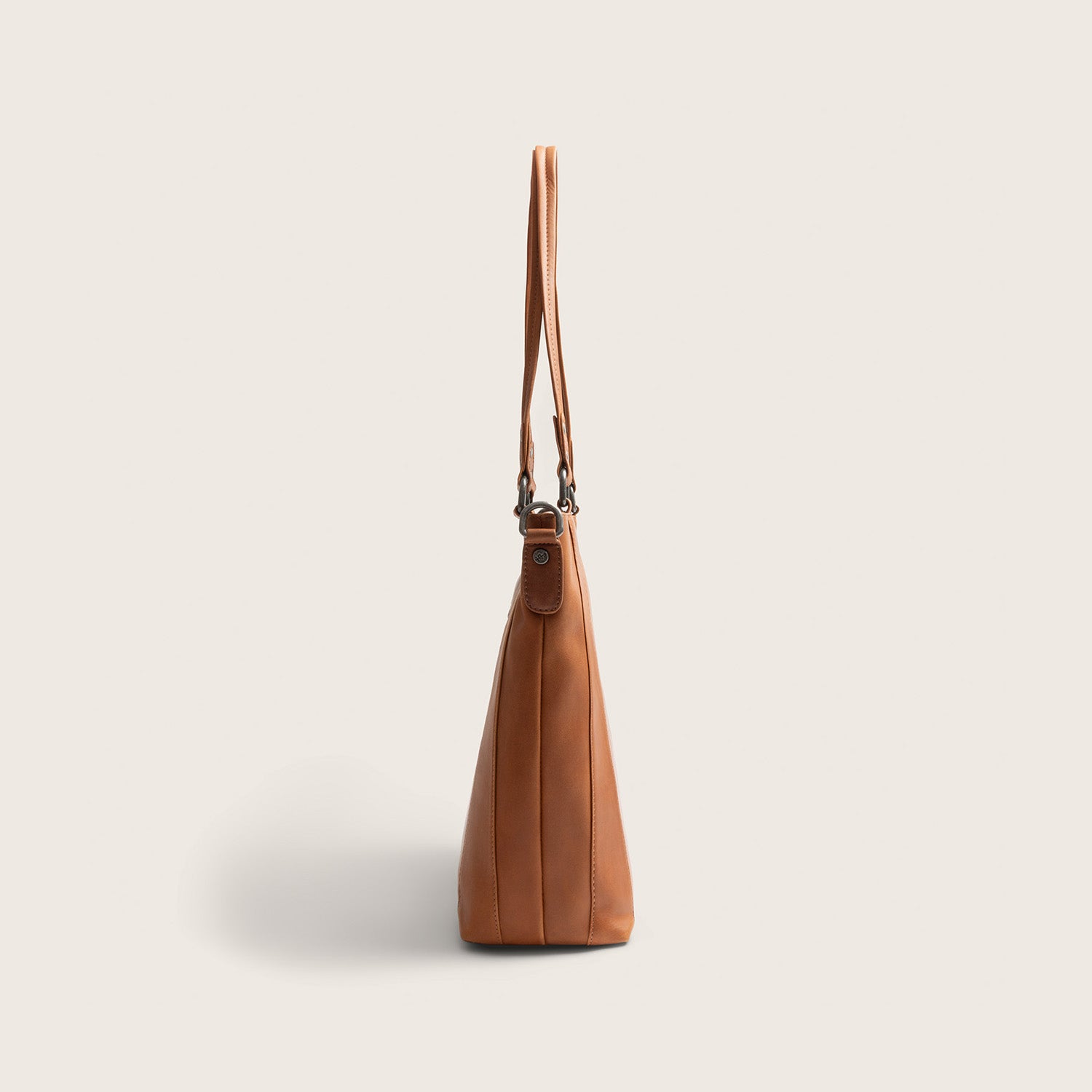 Leather Shoulder Bag Cognac Elira