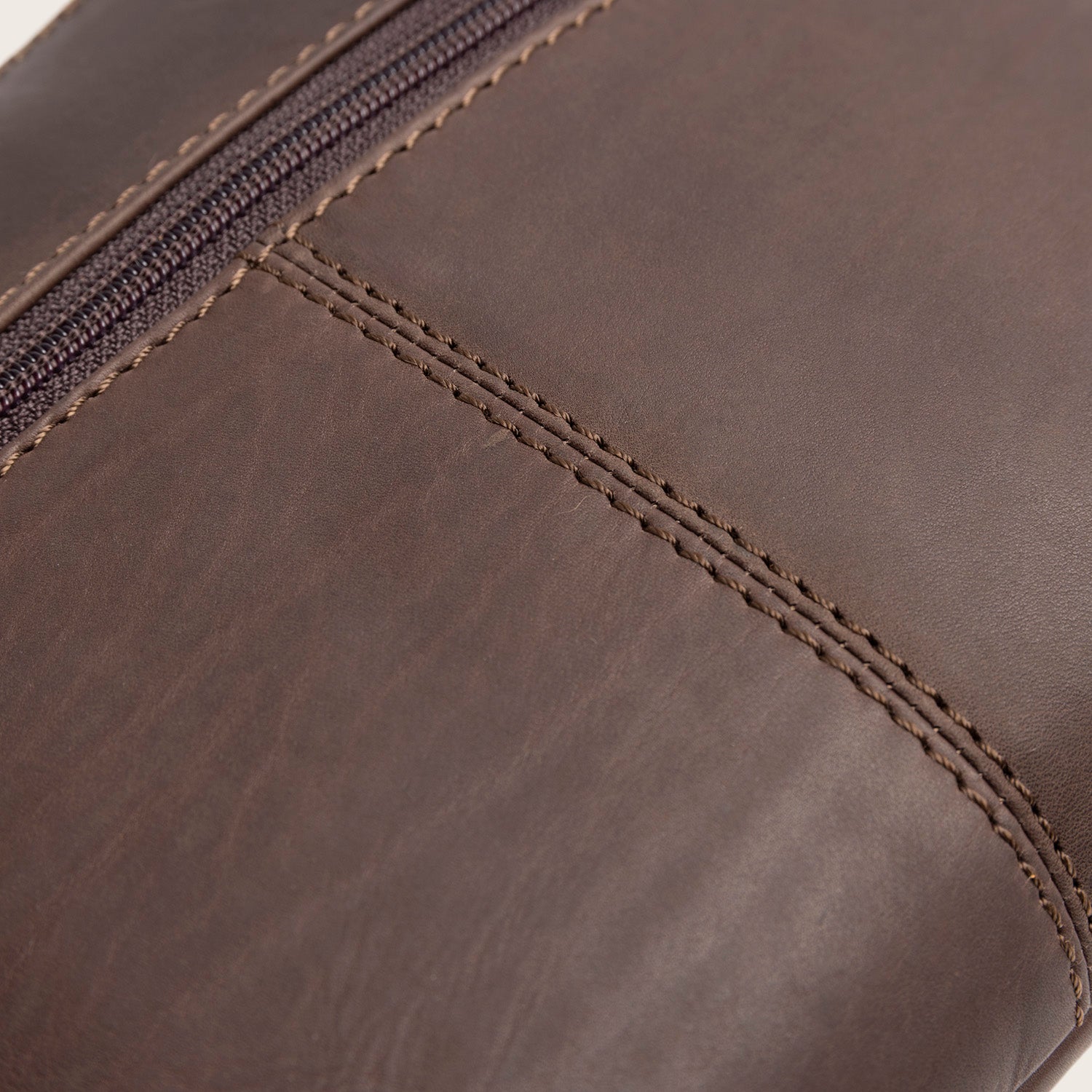 Sac Bandoulière en Cuir Marron Harlan