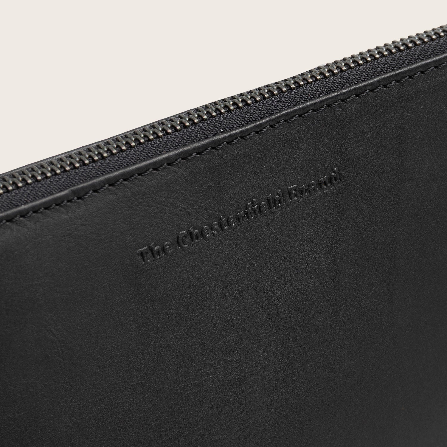 Leder Umhängetasche Schwarz Orinoco