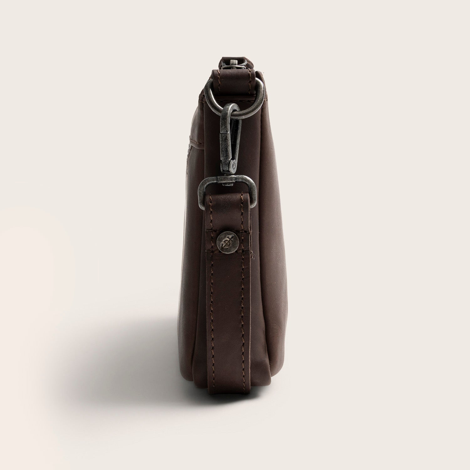 Leder Umhängetasche Braun Orinoco