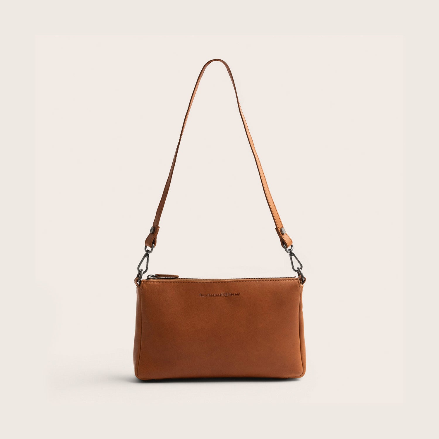 Leather Crossbody Bag Cognac Orinoco