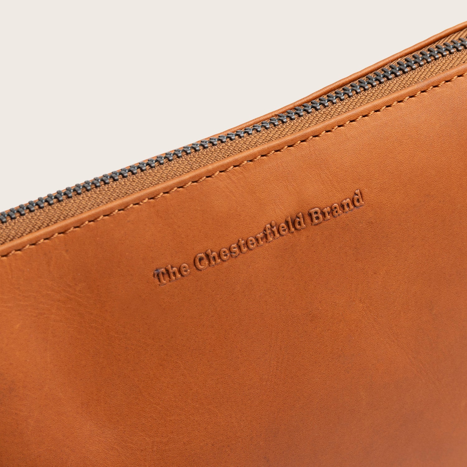 Leather Crossbody Bag Cognac Orinoco